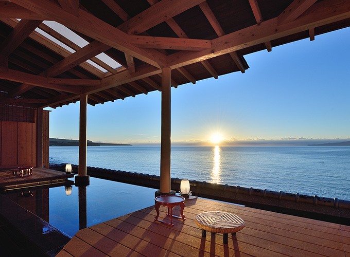 Private use hot spring baths